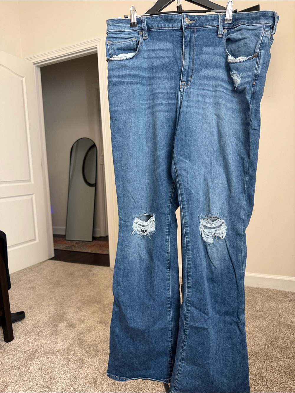 American Eagle Outfitters Hi-rise Skin NY Kick 18L